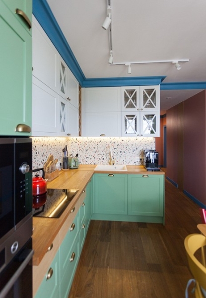 
                                До и после: как дизайнер переделала двушку в типовой панельке для семьи с детьми                             