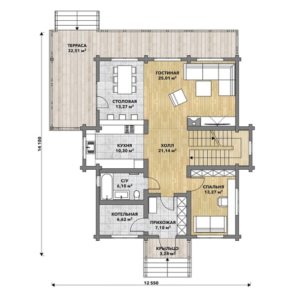 
                                Дом с мансардой: плюсы и минусы, важные нюансы, 5 готовых проектов профи, 108 фото                            