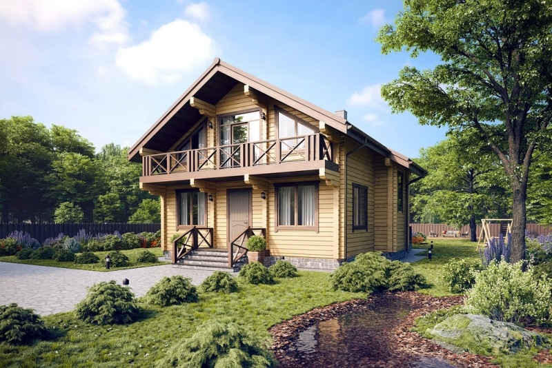 
                                Дом с мансардой: плюсы и минусы, важные нюансы, 5 готовых проектов профи, 108 фото                            