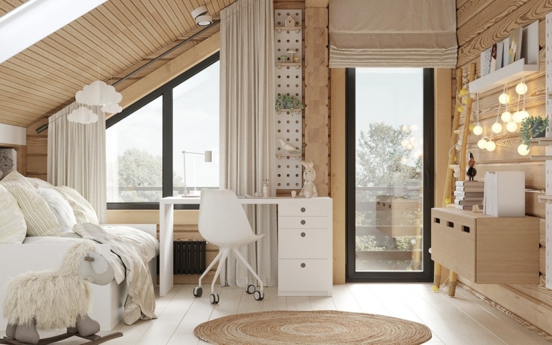 
                                Дом с мансардой: плюсы и минусы, важные нюансы, 5 готовых проектов профи, 108 фото                            