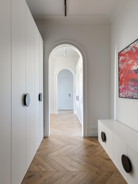 Эклектичная квартира 81 м² в доме 1950-х годов