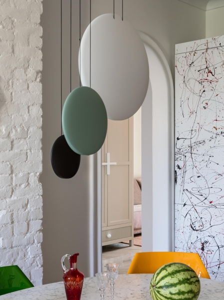 Эклектичная квартира 81 м² в доме 1950-х годов