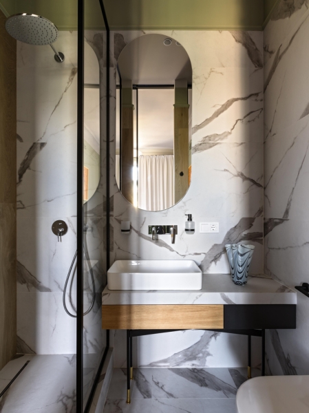 Эклектичная квартира 81 м² в доме 1950-х годов