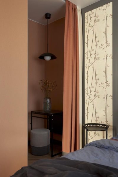 Яркая квартира 35,6 м² для семейной пары