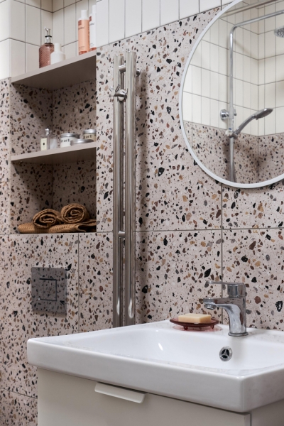 Яркая квартира 35,6 м² для семейной пары