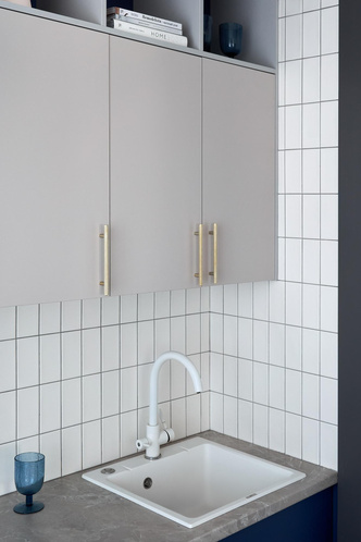 Яркая квартира 35,6 м² для семейной пары