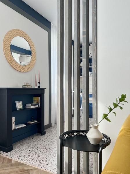 Яркая квартира 35,6 м² для семейной пары