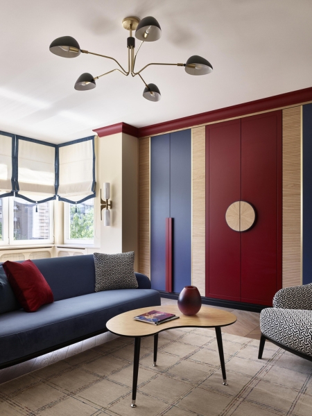 Яркая квартира 56 м² в доме 1960-х годов в Москве