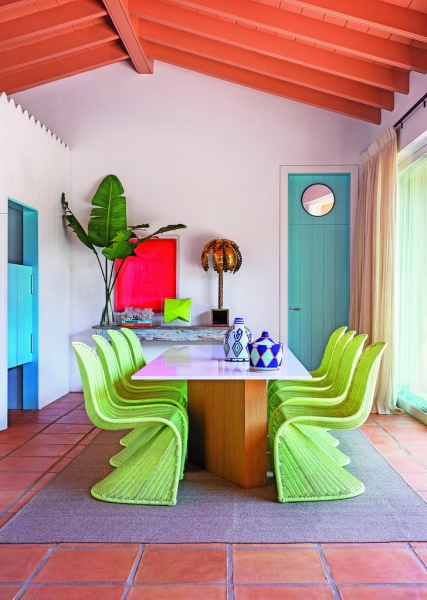 Яркий летний дом дизайнера Луиса Гарсиа Фрайле в Марбелье