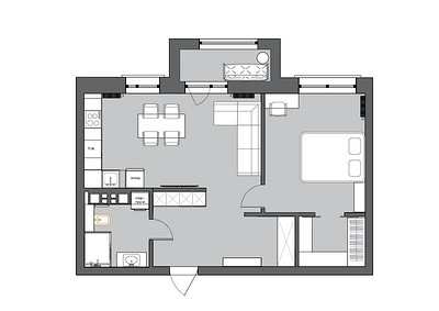 
                                Как оформить визуально шикарный и дорогой интерьер? На примере квартиры 55 кв. м из Минска                            