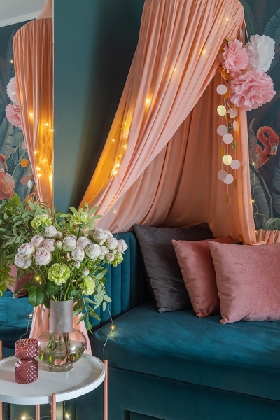 Как преобразить ремонт от застройщика и создать яркий интерьер: квартира в панельке для семьи