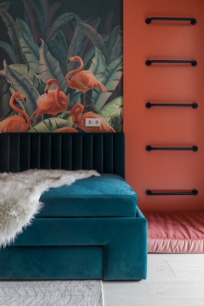 Как преобразить ремонт от застройщика и создать яркий интерьер: квартира в панельке для семьи