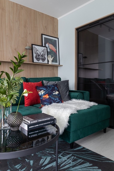 Как преобразить ремонт от застройщика и создать яркий интерьер: квартира в панельке для семьи