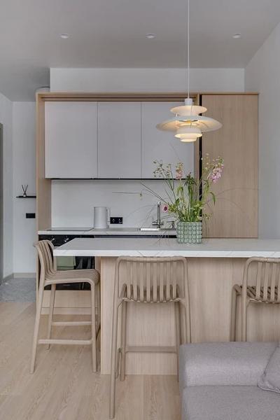 Кухня в скандинавском стиле: 6 правил создания и 100 фото