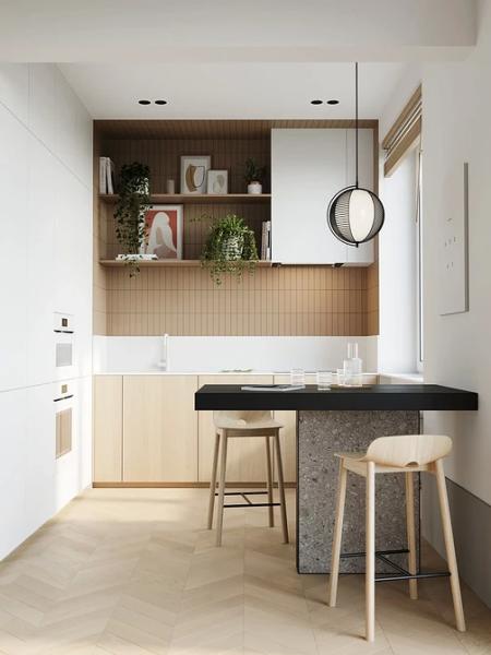 Кухня в скандинавском стиле: 6 правил создания и 100 фото