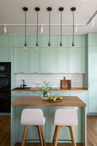 Кухня в скандинавском стиле: 6 правил создания и 100 фото