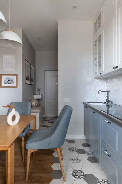 Кухня в скандинавском стиле: 6 правил создания и 100 фото