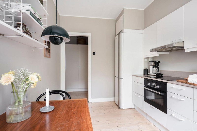 Кухня в скандинавском стиле: 6 правил создания и 100 фото