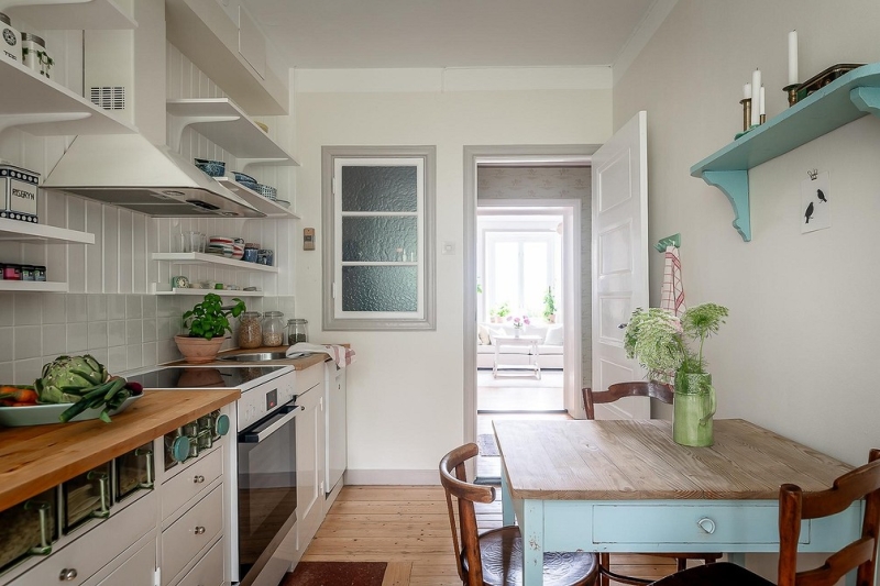 Кухня в скандинавском стиле: 6 правил создания и 100 фото