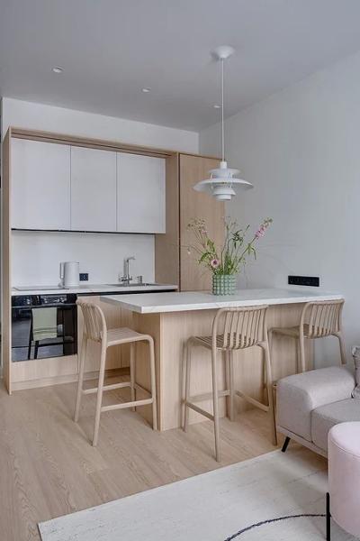 Кухня в скандинавском стиле: 6 правил создания и 100 фото