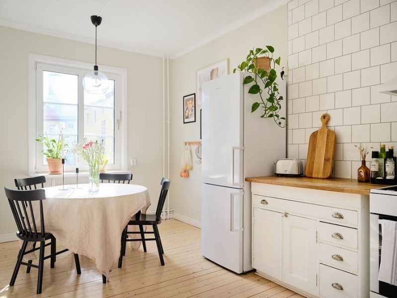 Кухня в скандинавском стиле: 6 правил создания и 100 фото