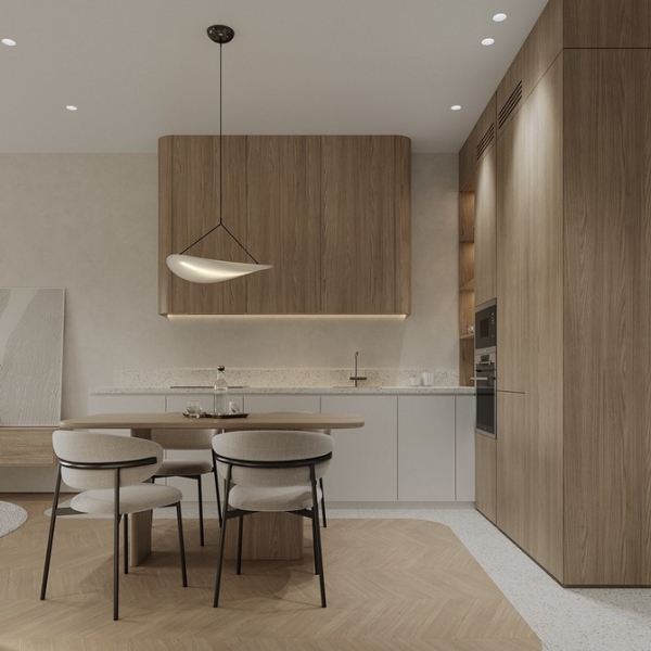 Кухня в скандинавском стиле: 6 правил создания и 100 фото