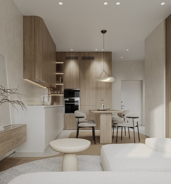 Кухня в скандинавском стиле: 6 правил создания и 100 фото