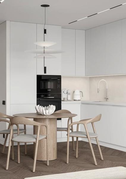 Кухня в скандинавском стиле: 6 правил создания и 100 фото