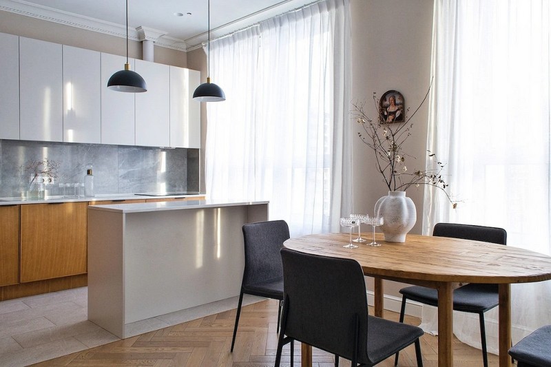 Кухня в скандинавском стиле: 6 правил создания и 100 фото