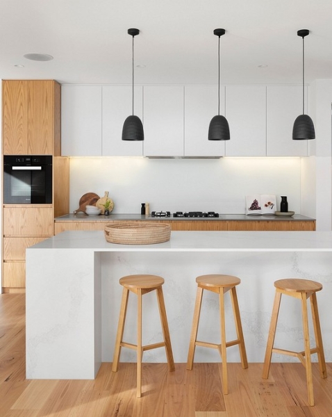 Кухня в скандинавском стиле: 6 правил создания и 100 фото