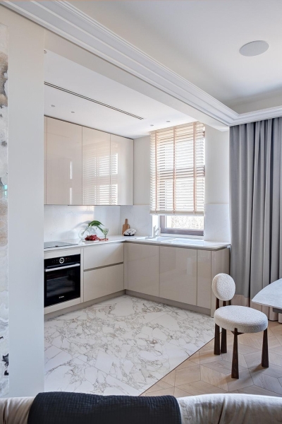 Квартира 145 м² в стиле современная классика