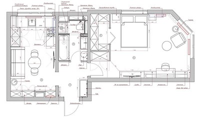Самая уютная однушка! Как дизайнер оформила функциональный и красивый интерьер на 48 кв. м