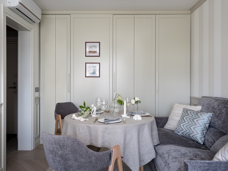 Самая уютная однушка! Как дизайнер оформила функциональный и красивый интерьер на 48 кв. м