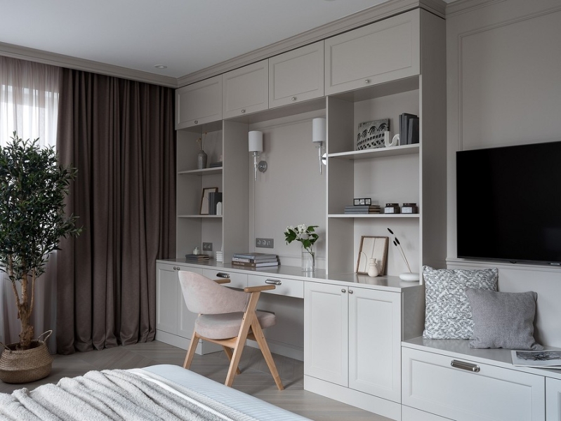 Самая уютная однушка! Как дизайнер оформила функциональный и красивый интерьер на 48 кв. м