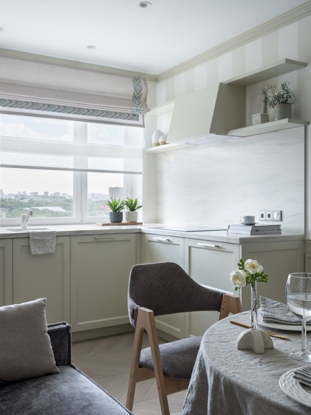 Самая уютная однушка! Как дизайнер оформила функциональный и красивый интерьер на 48 кв. м