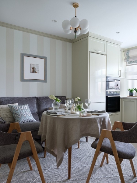 Самая уютная однушка! Как дизайнер оформила функциональный и красивый интерьер на 48 кв. м