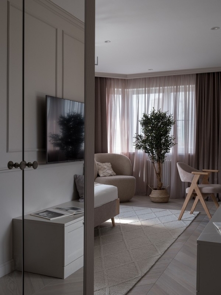 Самая уютная однушка! Как дизайнер оформила функциональный и красивый интерьер на 48 кв. м