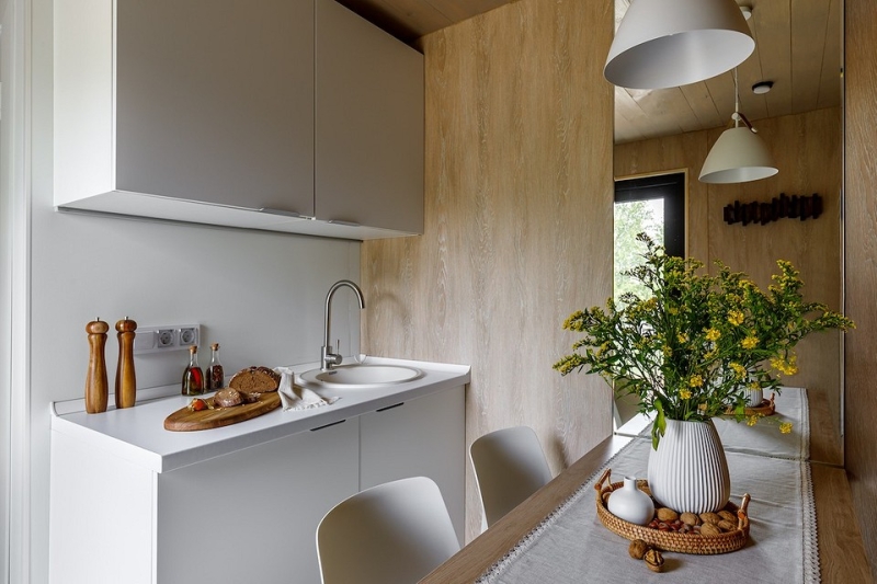 
                                Такой бани вы еще не видели! Модульный домик 20 кв. м с парной, кухней и зоной отдыха                            