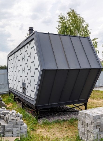 
                                Такой бани вы еще не видели! Модульный домик 20 кв. м с парной, кухней и зоной отдыха                            