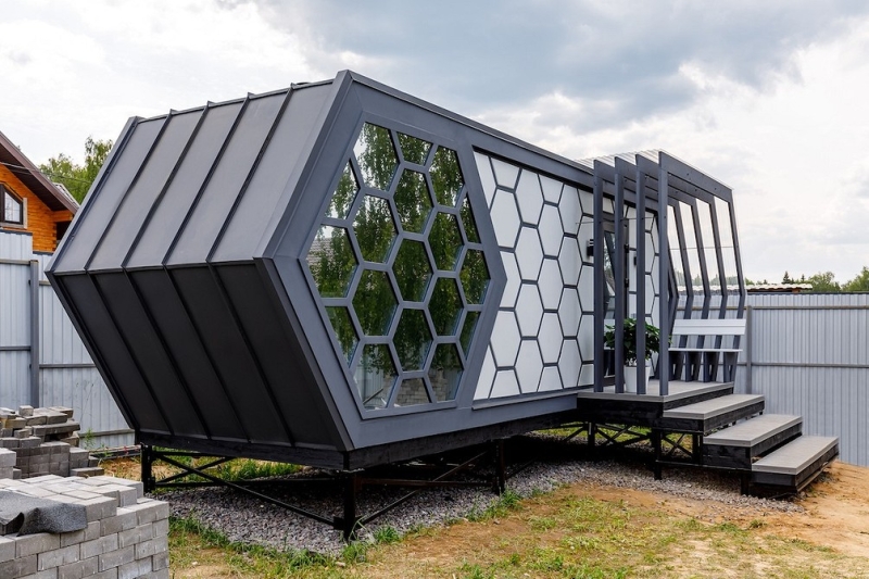 
                                Такой бани вы еще не видели! Модульный домик 20 кв. м с парной, кухней и зоной отдыха                            