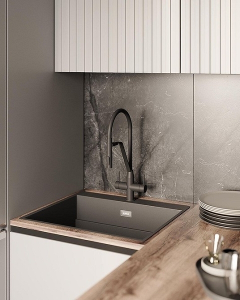 7 интересных решений для маленькой кухни из проектов профи