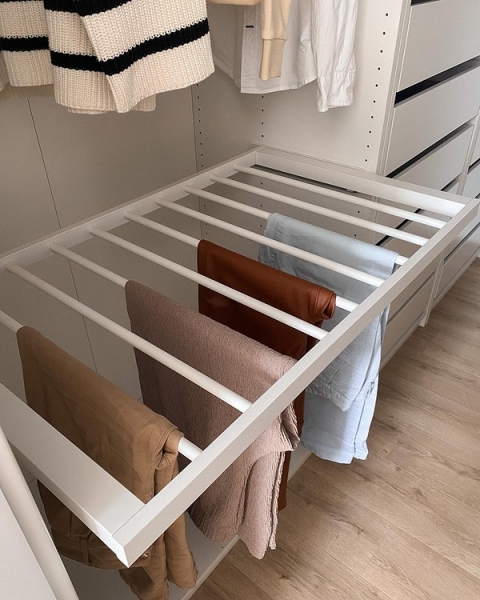 7 способов хранения в глубоком шкафу (так удобнее!)