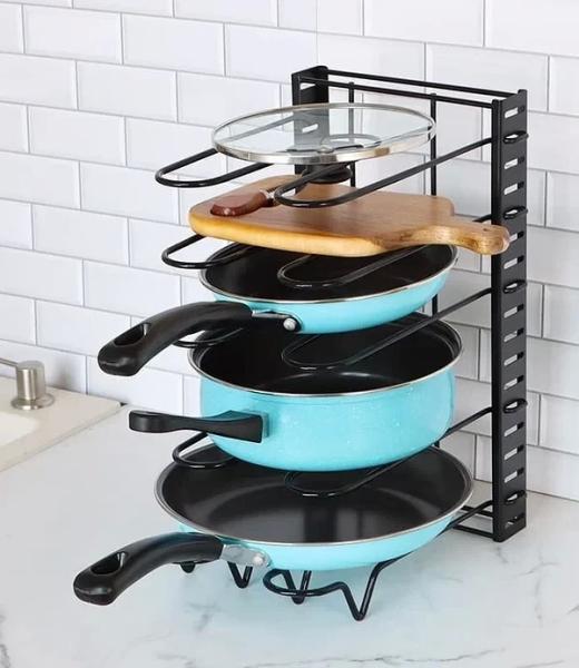 8 удачных и доступных примеров хранения сковородок (никакого беспорядка)