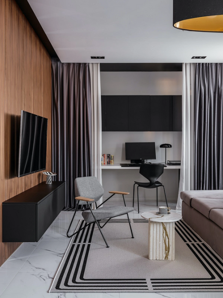 
                                Без шкафов и перегородок: 7 классных приемов зонирования                            