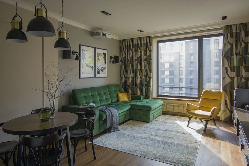 Цвет гостиной: советы по выбору палитры и красивые примеры сочетаний (105 фото)