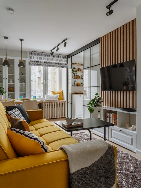 Цвет гостиной: советы по выбору палитры и красивые примеры сочетаний (105 фото)