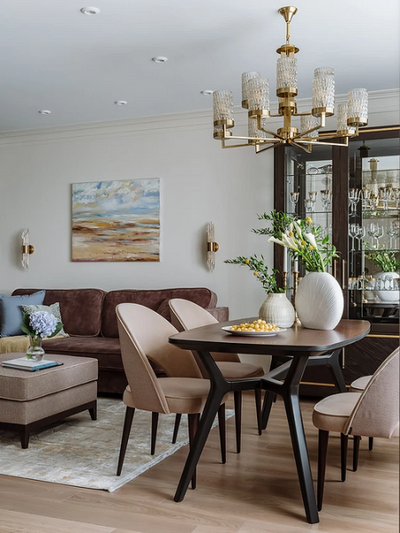 Цвет гостиной: советы по выбору палитры и красивые примеры сочетаний (105 фото)