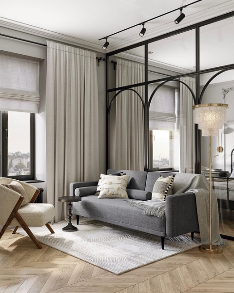 Цвет гостиной: советы по выбору палитры и красивые примеры сочетаний (105 фото)