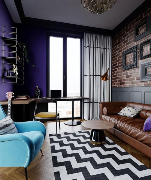 Цвет гостиной: советы по выбору палитры и красивые примеры сочетаний (105 фото)