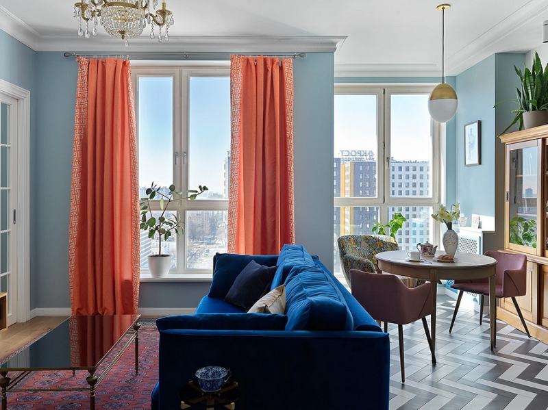 Цвет гостиной: советы по выбору палитры и красивые примеры сочетаний (105 фото)